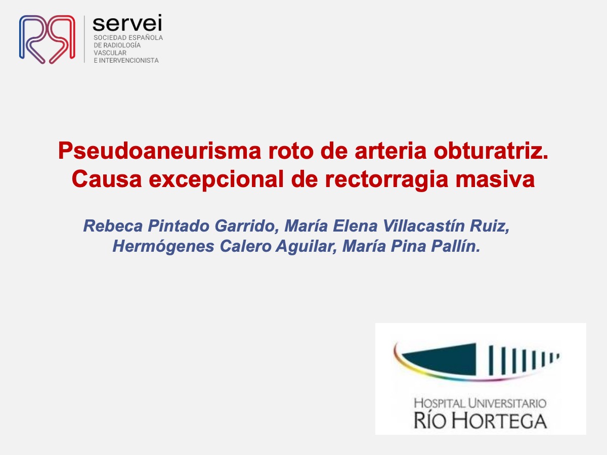 Pseudoaneurisma arteria obturatriz-rectorragia 01