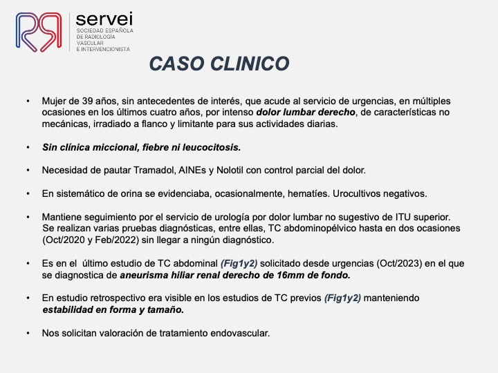 Aneurisma renal con dispositivo derivador flujo 02
